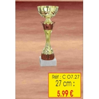 COUPE : REF. CO7 - 27 CM